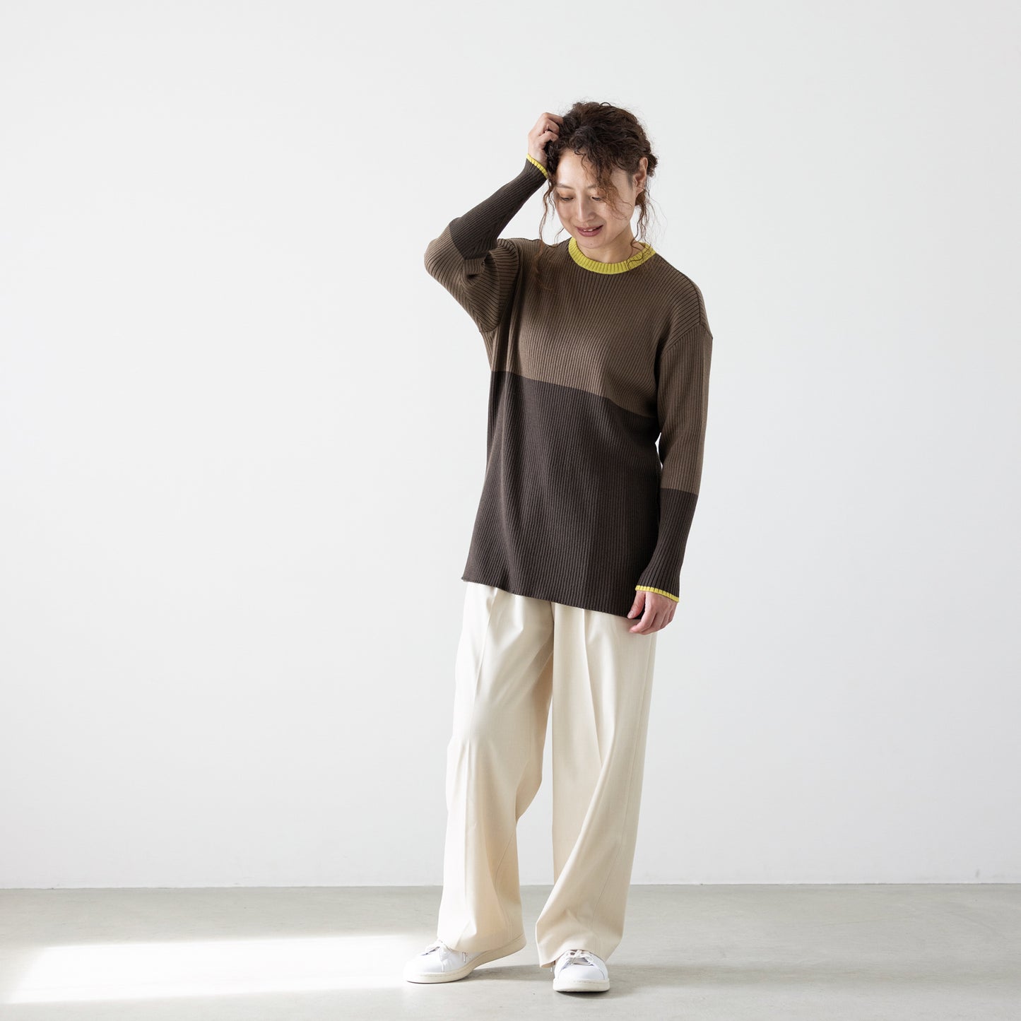 Khaki/モデル:159cm