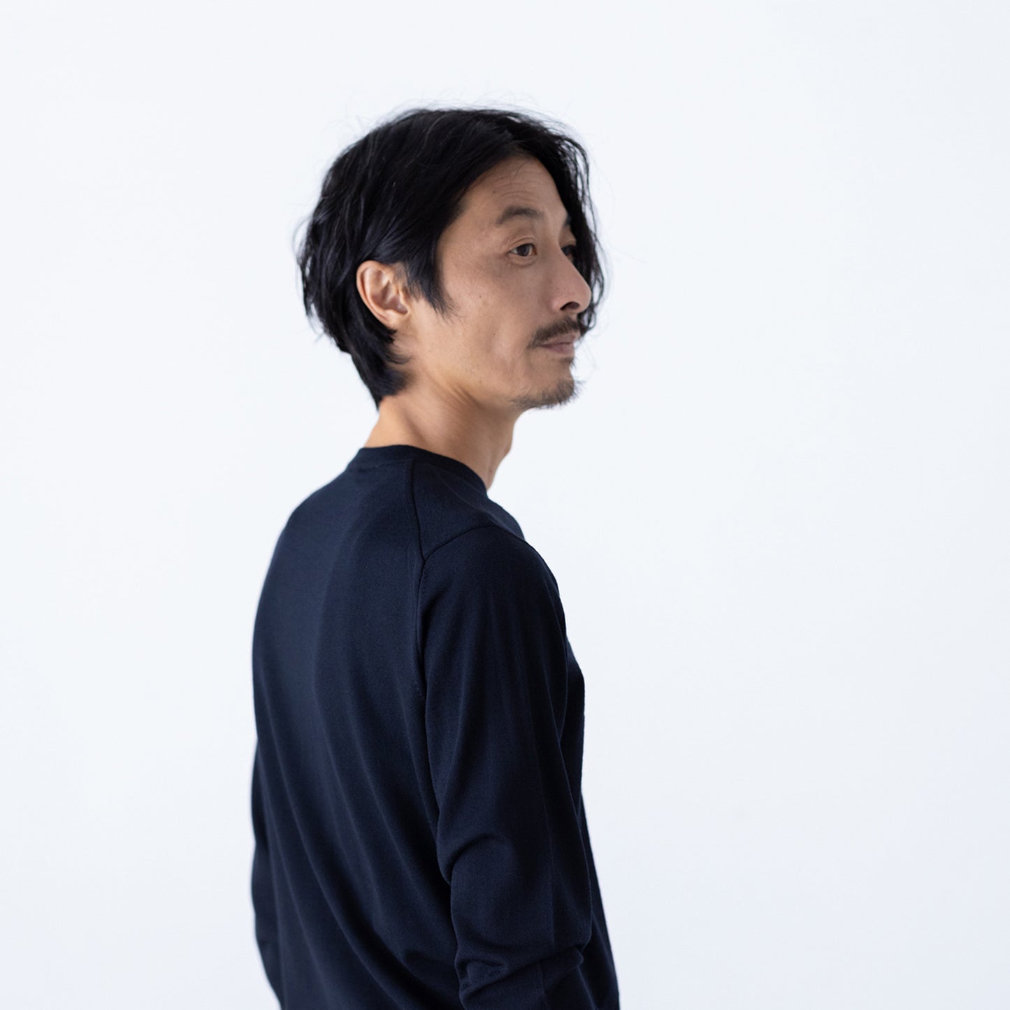 FF30 Super140‘sウール クルーネックプルオーバー(BM0514)