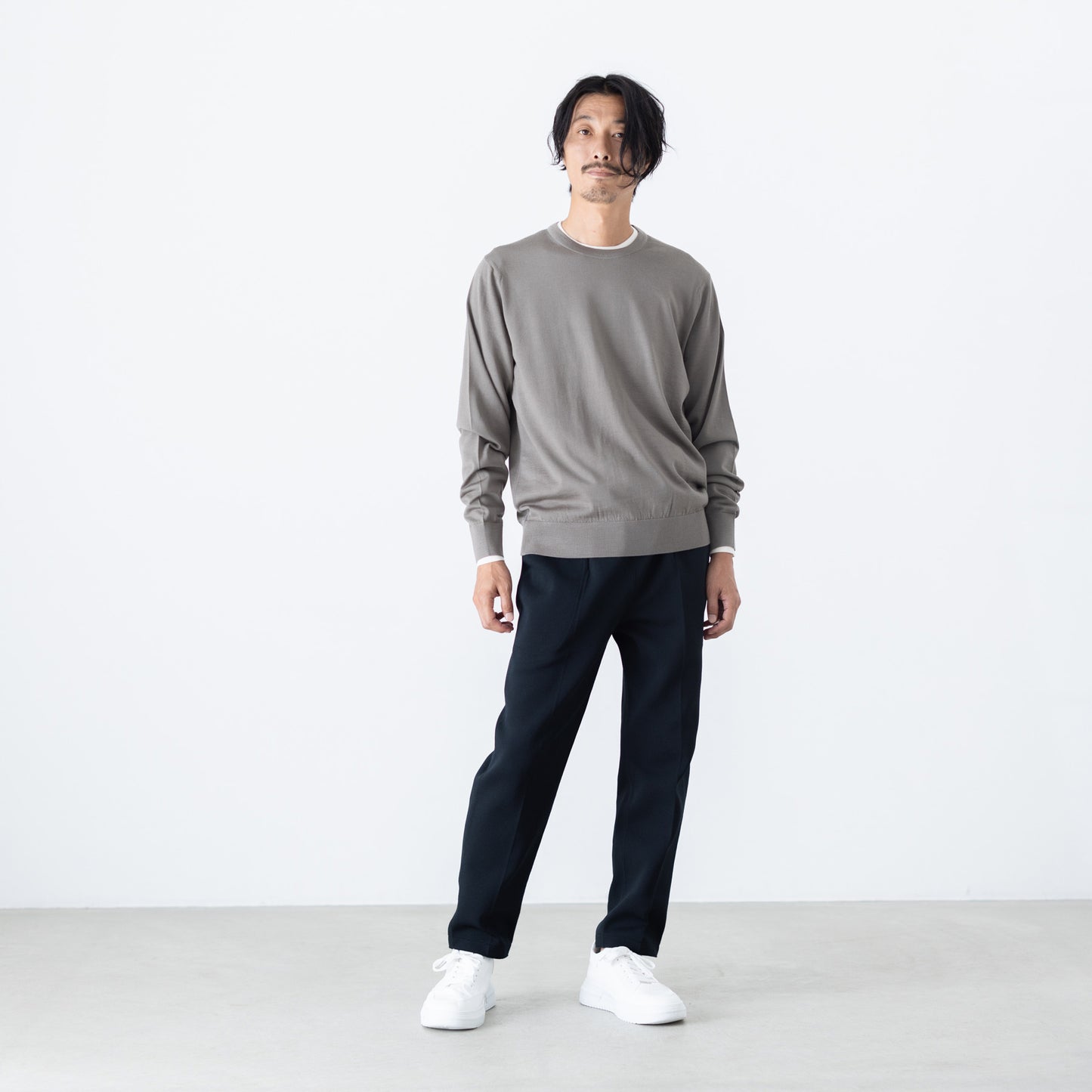 Medium Gray/モデル:173cm/着用サイズ:3