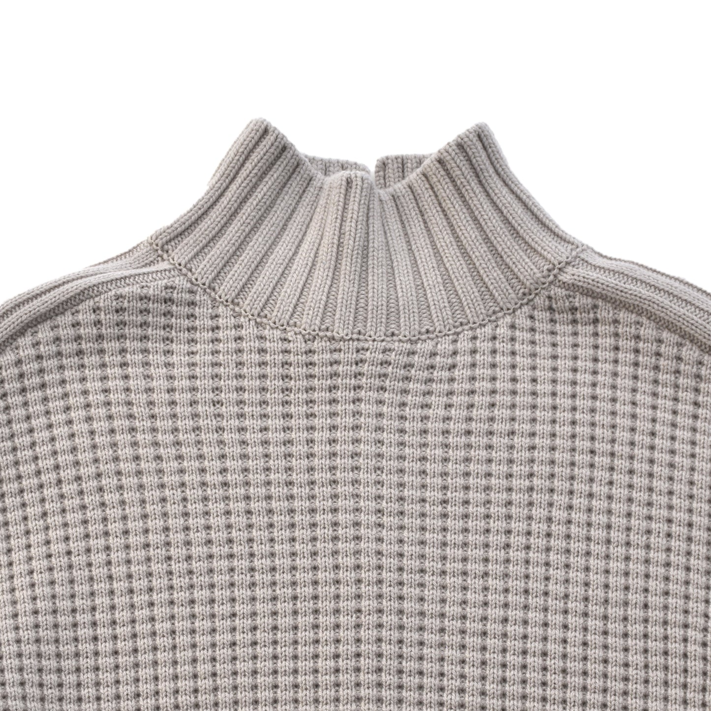 カシミヤ100%ビッグシルエットセーター(L0579)