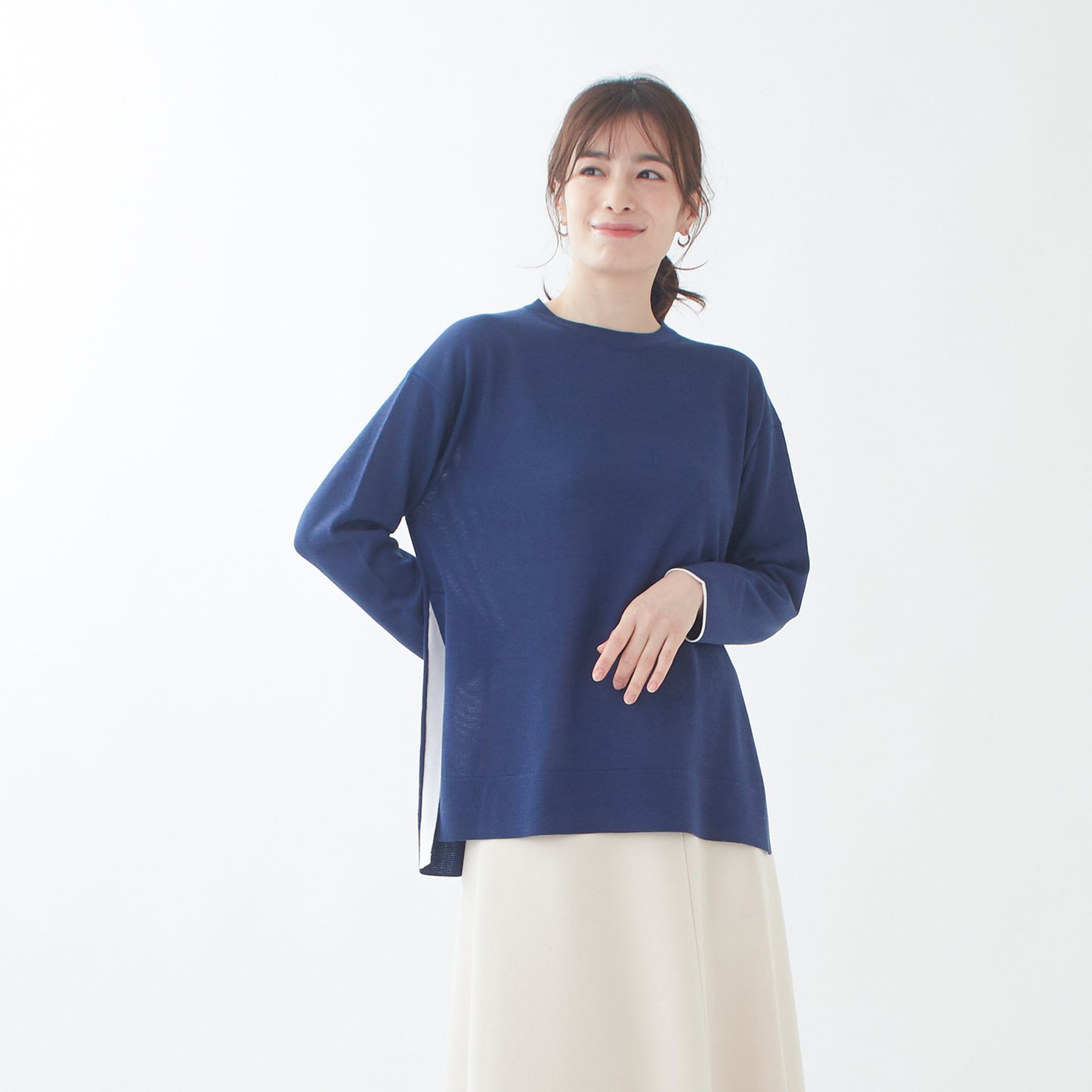 Navy/モデル:165cm