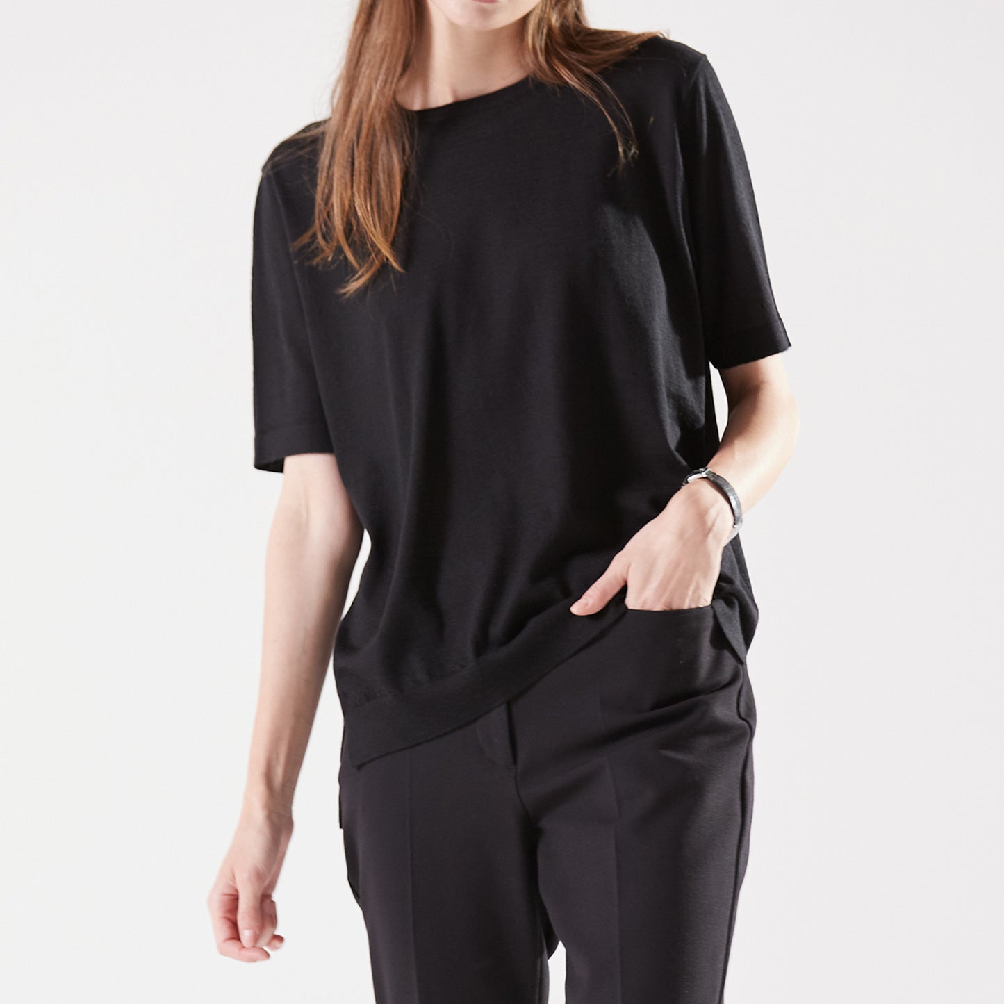 ottimo：ハーフスリーブプルオーバー（#0718）