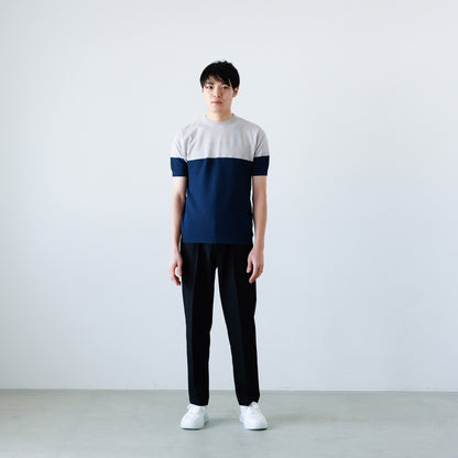 Navy×Beige