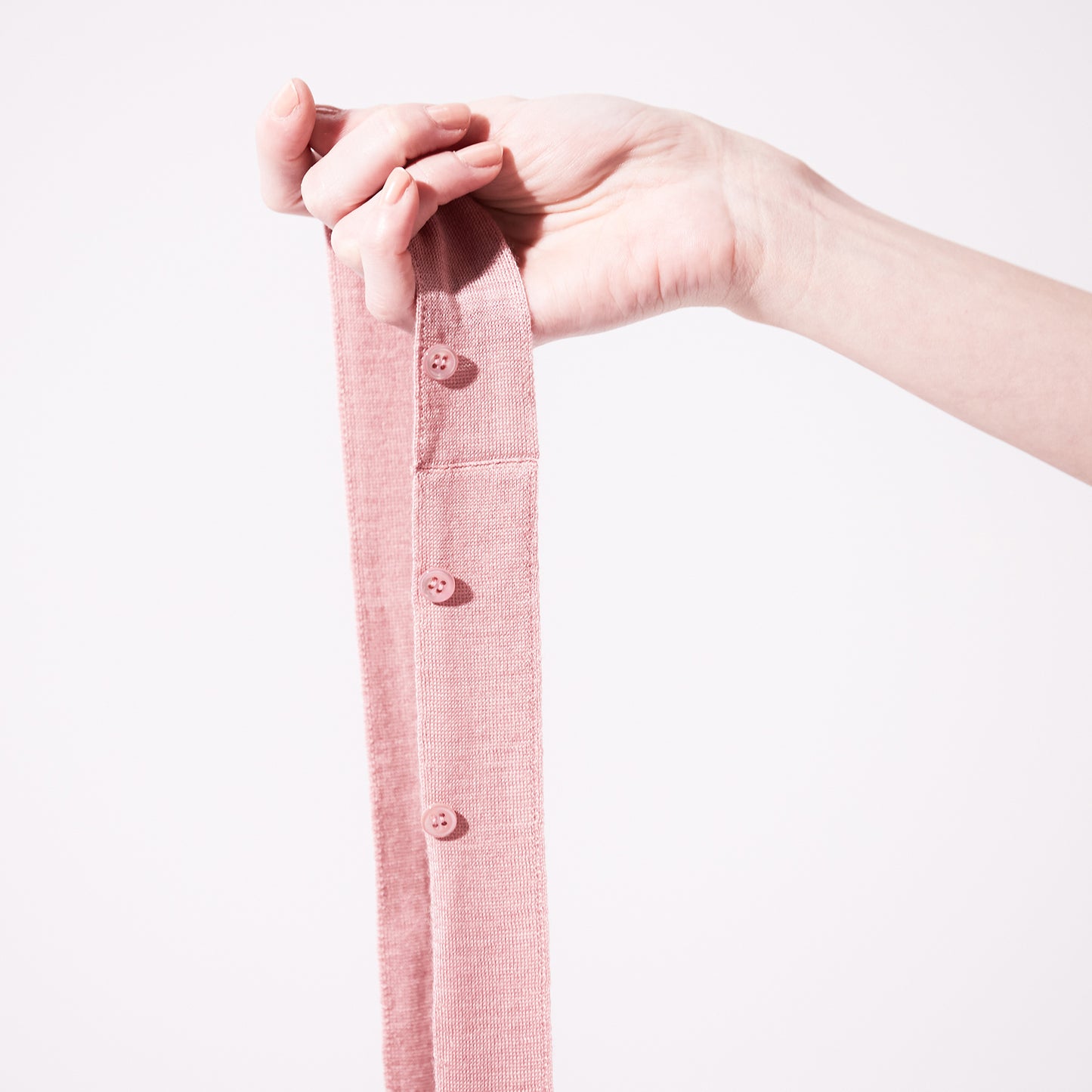 ottimo:タイ付きVネックプルオーバー（#0715）