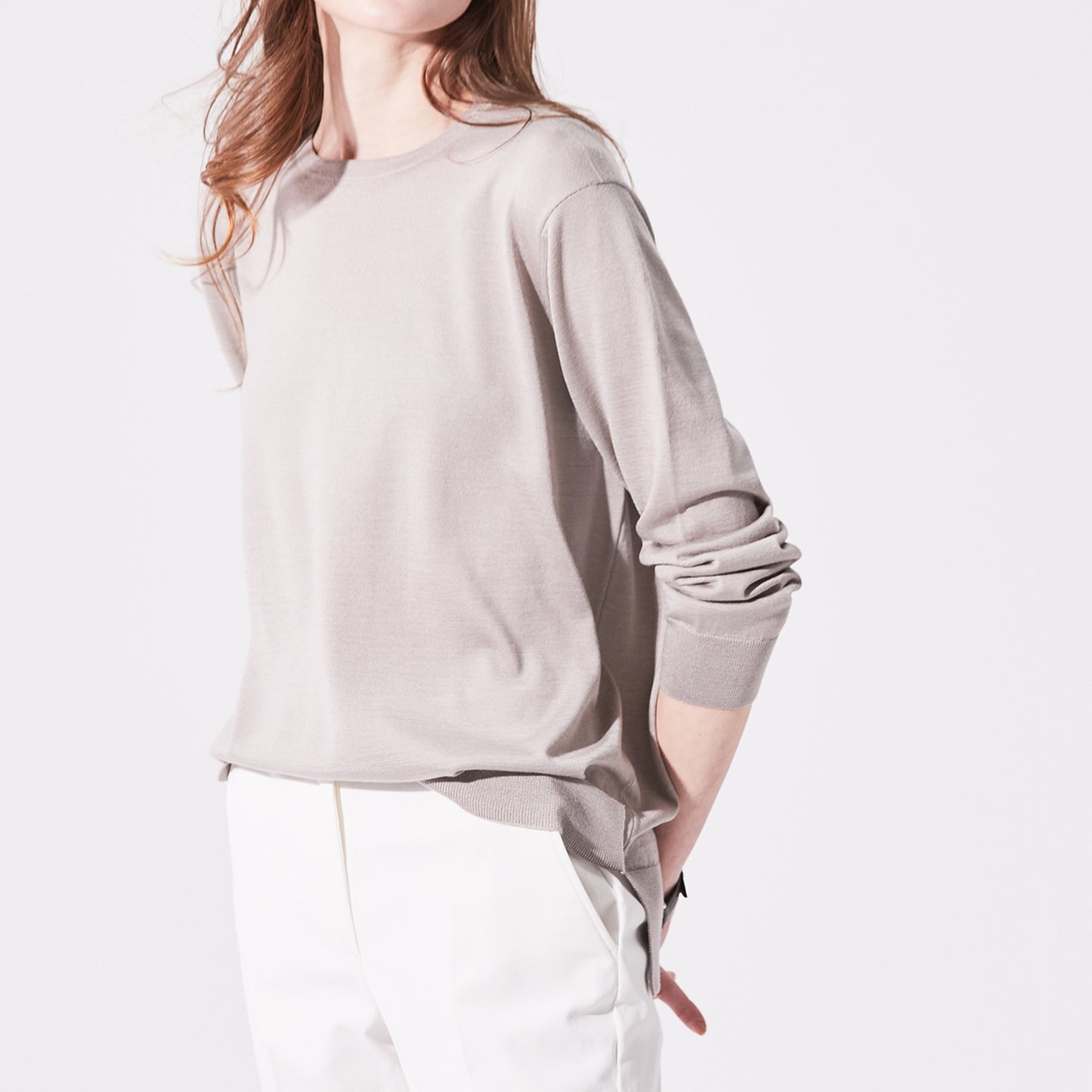 ottimo：ロングスリーブプルオーバー（#0716）