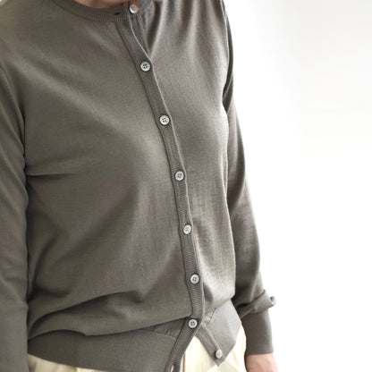 FF30 Super140‘sウール レイヤードリブカーディガン(BL3229)