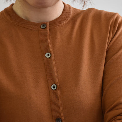 FF30 Super140‘sウール レイヤードリブカーディガン(BL3229)