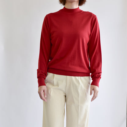 FF30 Super140‘sウール モックネックプルオーバー(BM0556)