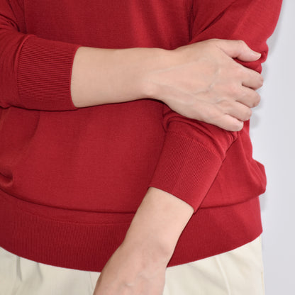 FF30 Super140‘sウール モックネックプルオーバー(BM0556)