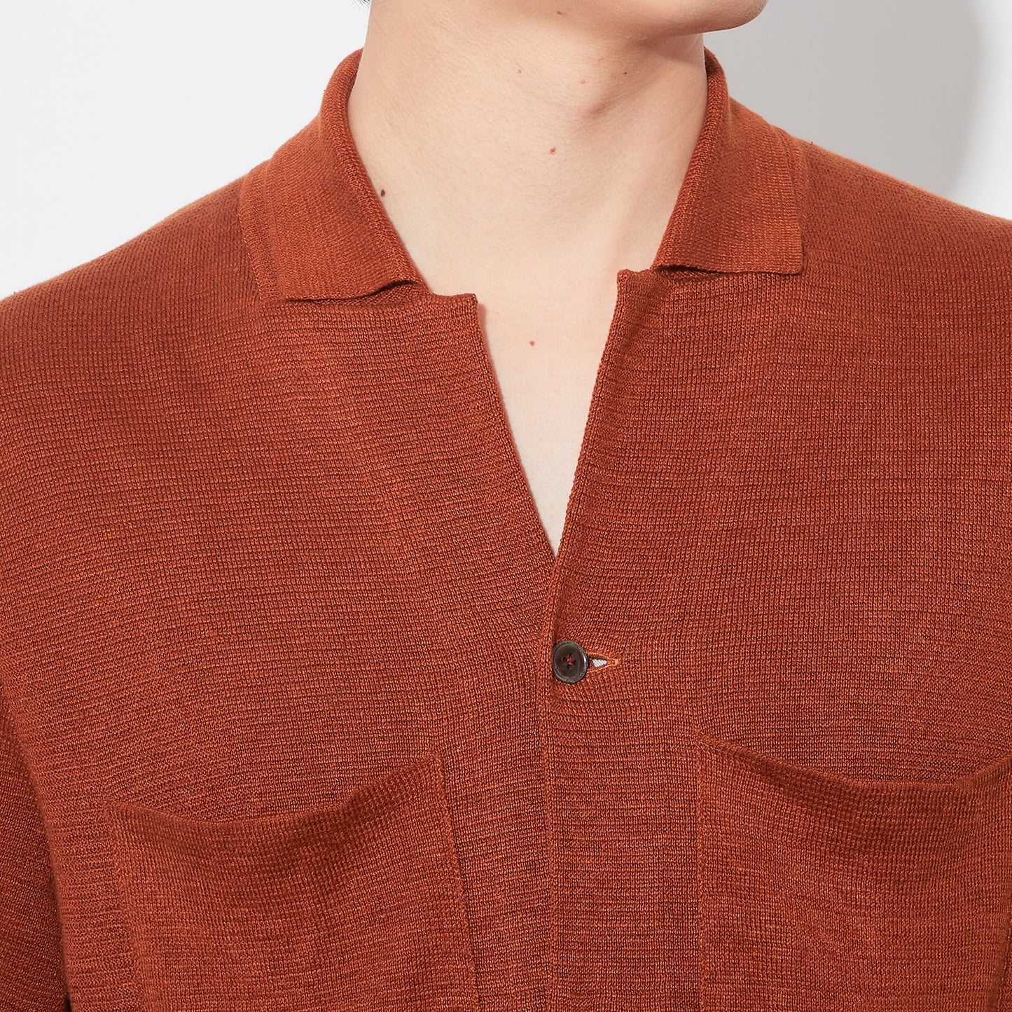 リネン半袖シャツ(M4296)
