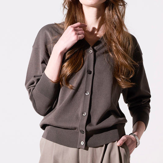 terroir : Vネックカーディガン（＃0423）